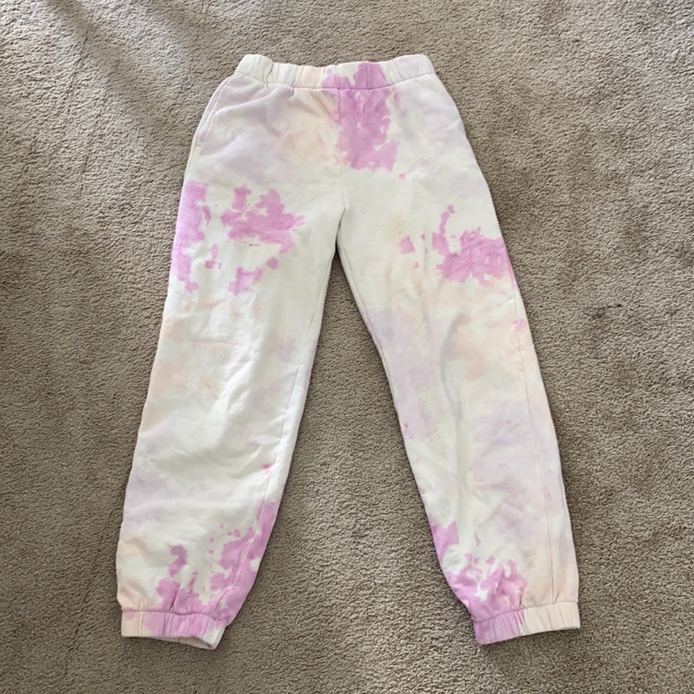 Pink/Purple Tie Dye Sweats